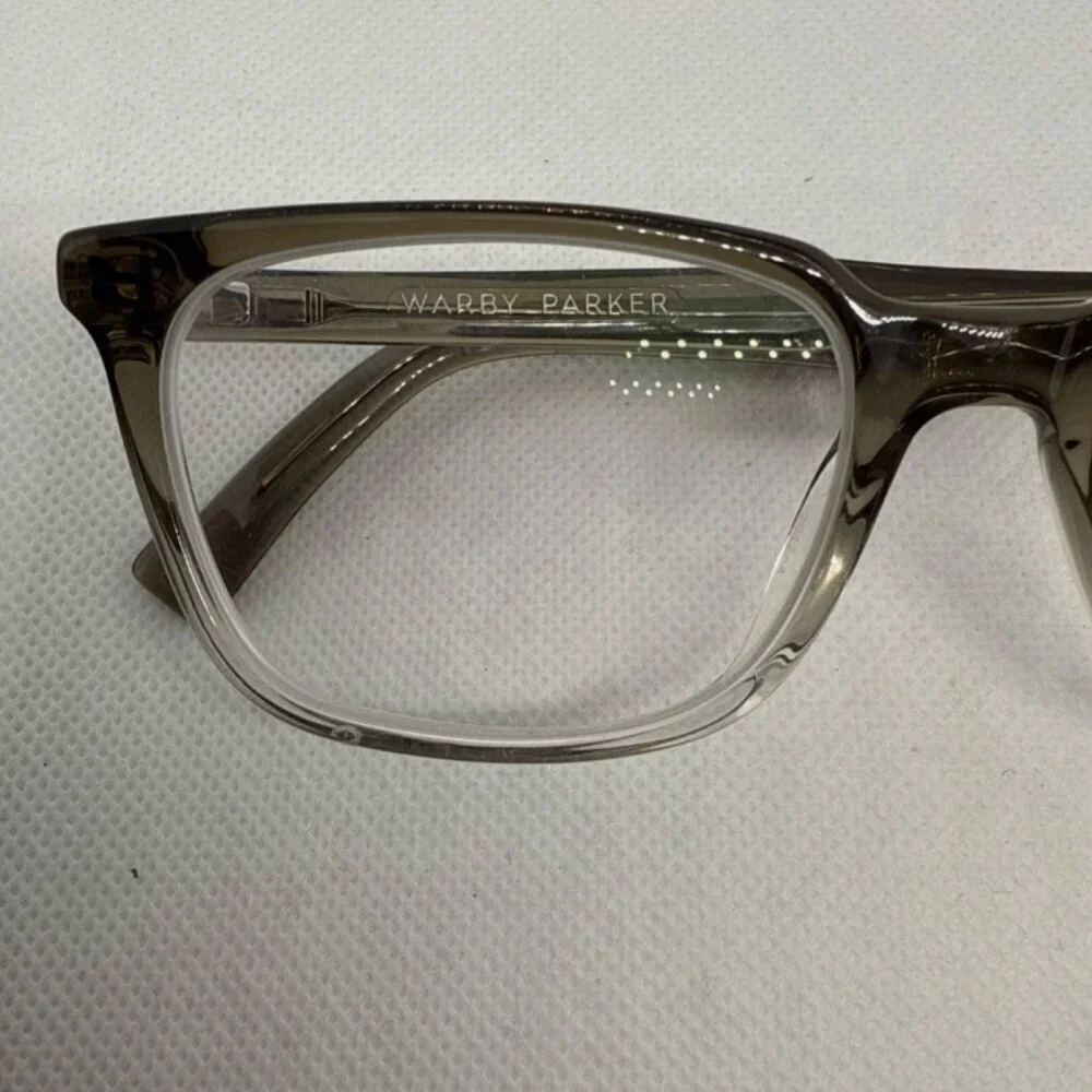 WARBY PARKER WILDER FRAMES IN LIGHT BROWN FADE (Frames only)